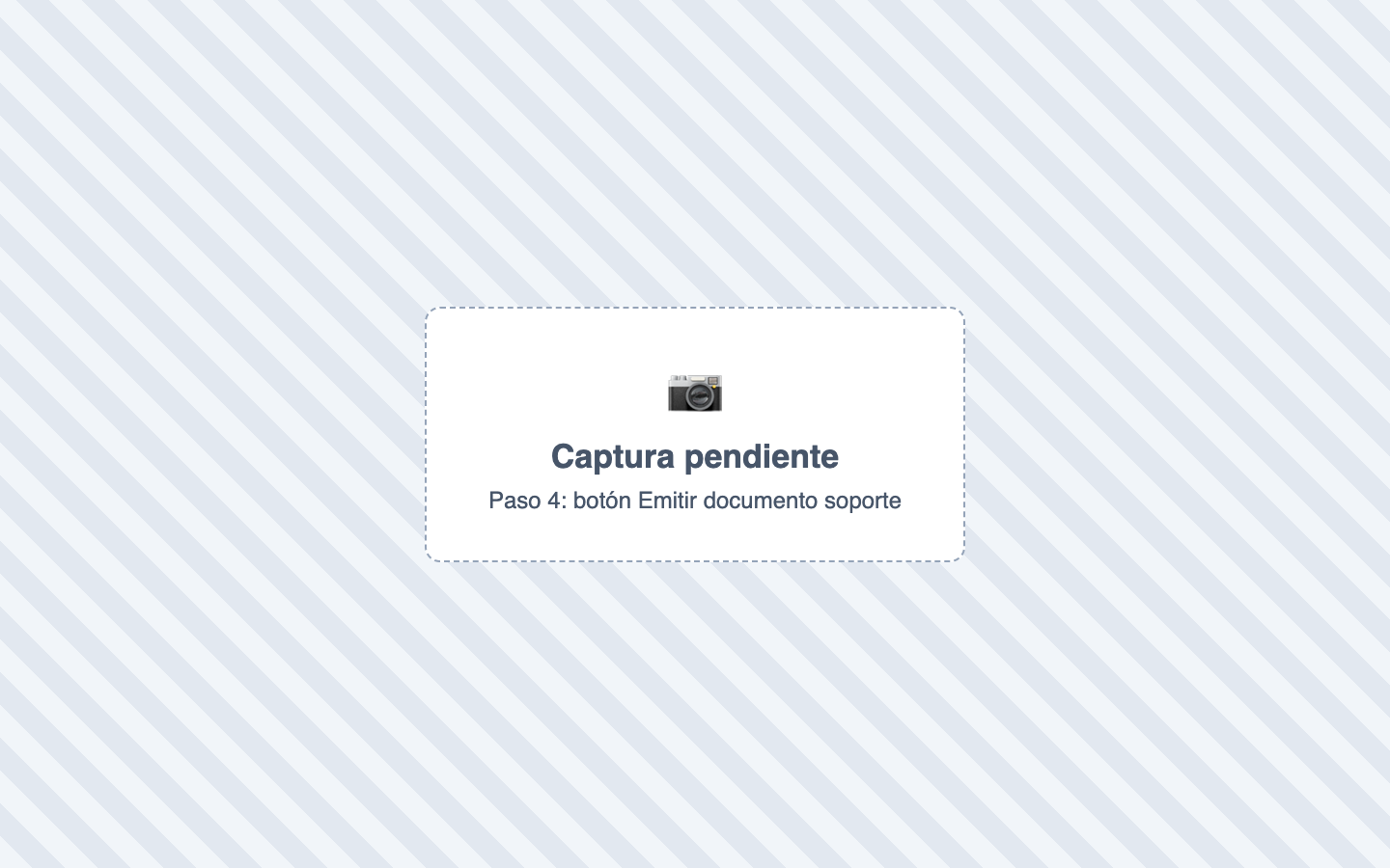 Paso 4: botón Emitir documento soporte