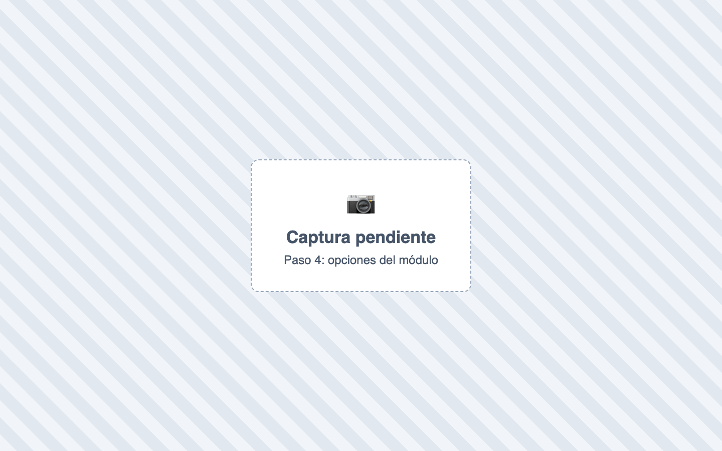 Paso 4: opciones del módulo