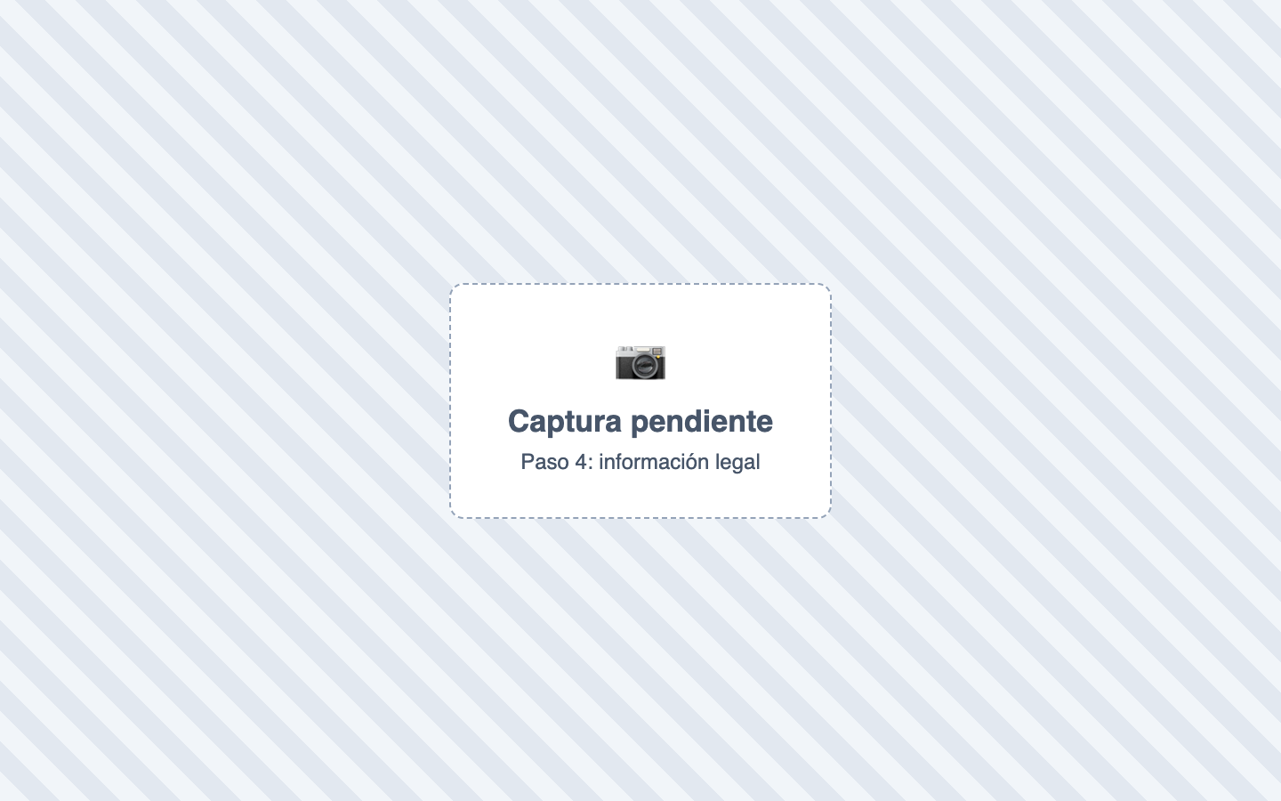 Paso 4: información legal